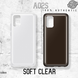 A02s Soft Clear Cover Samsung Galaxy Case เคส ของแท้ 100%