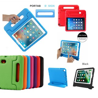 For iPad 9.7 2018 ( 6th generation ) Kids Safe EVA Shockproof Handle Stand Protective Case Cover