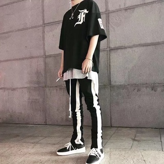 Fear OF GOD FOG กางเกงขายาว แต่งซิป สําหรับผู้หญิง