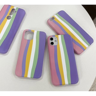 !!พร้อมส่ง!!samsung case TPUสายรุ้ง สีสวยมากๆ J2prime  J4plus J7 J7(2016)  J7prime J7plus A7(2018)A8plus A20/A30 A51 A71