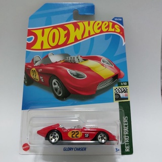 รถเหล็ก Hotwheels GLORY CHASER สีแดง (ib36)