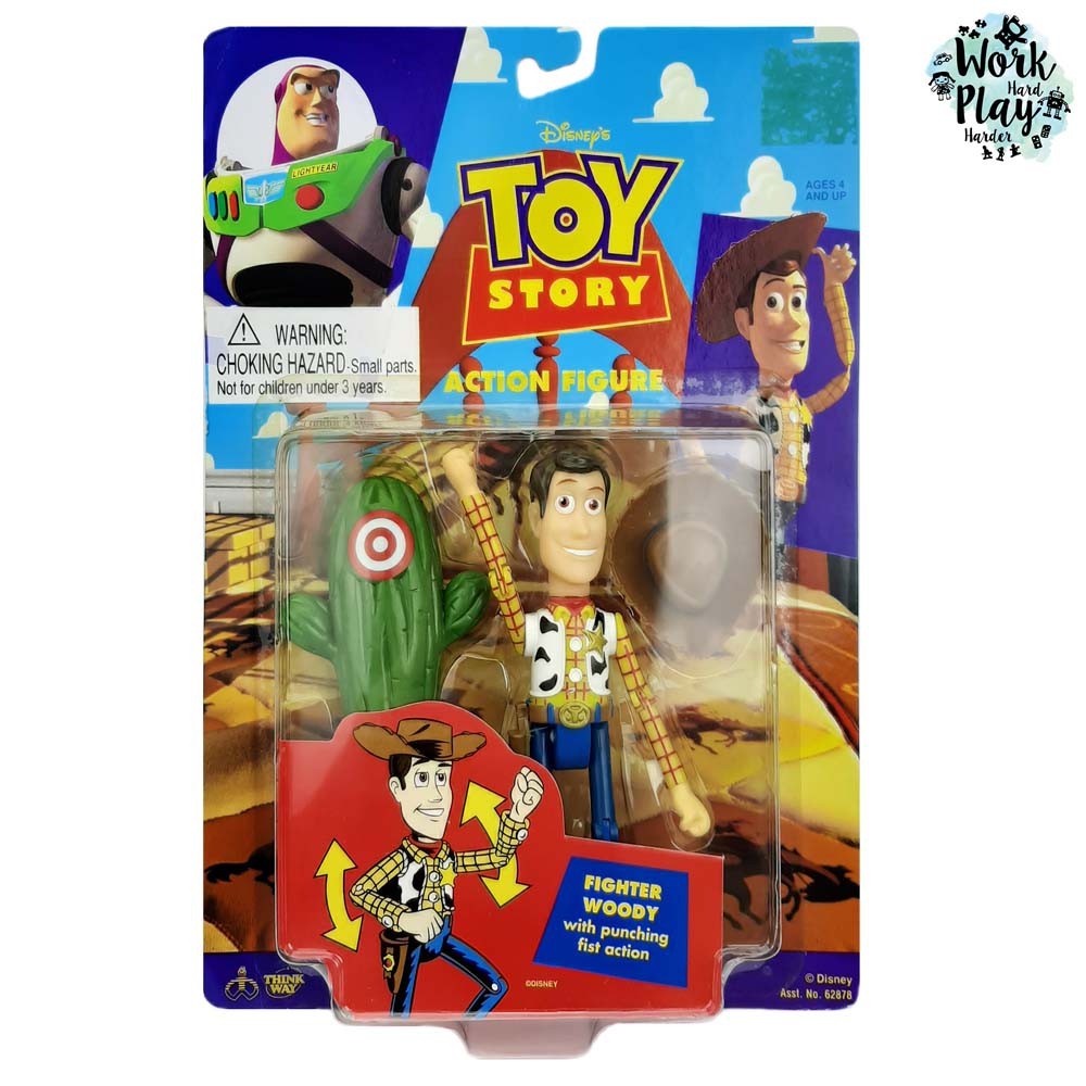 Toy Story Woody Action Figure with Punching Fist Action