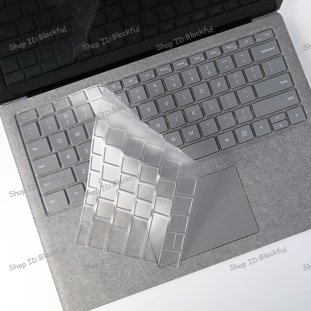 เคส TPU ป้องกันคีย์บอร์ดแล็ปท็อป สําหรับ Microsoft surface Pro X 2019 Pro 1 2 3 Pro 3 4 5 6 Pro 9 8 