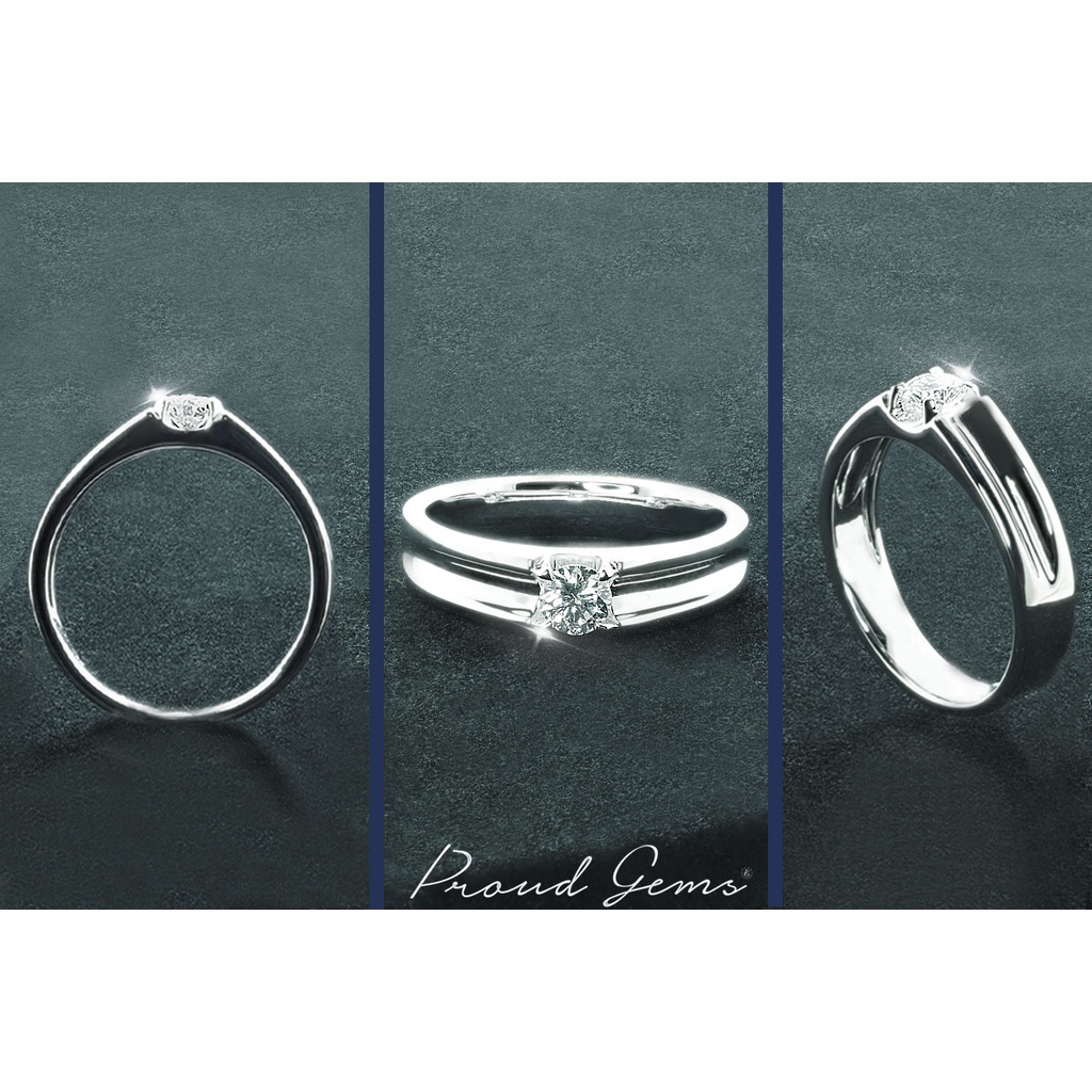 แหวนผู้ชาย ProudGems - Gentlemen's Engagement Ring (RW9896)
