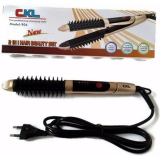 CKL Model: 906 เครื่องหนีบผม เครื่องม้วนผม 2 in 1