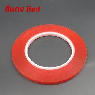กาว2หน้า กาวสองหน้า ยาว 3M 0.3 cm / 0.5 cm / 1.0 cm สีขาว white / สีดำ Black / สีเเดง Red