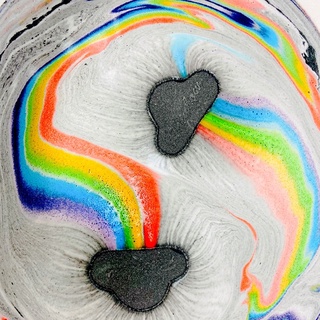 พร้อมส่ง สบู่ฟอง rainbow  เพิ่มความสนุกในการอาบน้ำ bath bomb บาธบอมบ์ สปา สบู่ฟอง