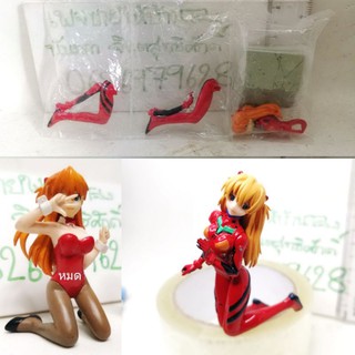 (แท้/มือสอง/ไม่มีฐาน) Bandai EVANGELION PORTRAITS Asuka Langley Sohryu, Evangelion asuka sexy random figure,ON STAIR