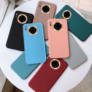 เคสโทรศัพท์แบบนุ่ม huawei mate 30 pro mate 20 x mate สีแคนดี้ tpu