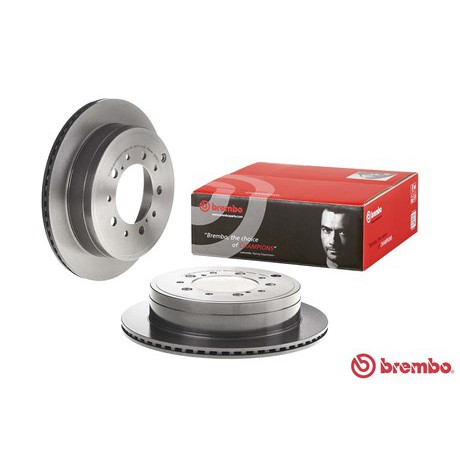 จานเบรคหลัง LEXUS LX450h LX570 LX460 LX470 TOYOTA LAND CRUISER VX200 VDJ200 UZJ200 2007- 345MM /ใบ