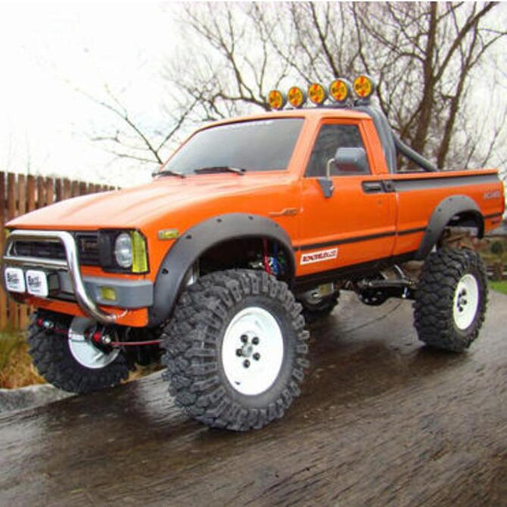 4pcs RC รถยนต์ยาง Fender Flares สําหรับ 1:10 Tamiya RC4WD TF2 Mojave Racing Crawler รถอะไหล่
