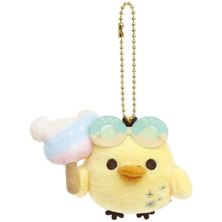 พวงกุญแจตุ๊กตา Rilakkuma Yum Yum Sweets? Amusement Park แบบ Kiiroitori ขนาด 5 x 7 x 5.5 ซม.