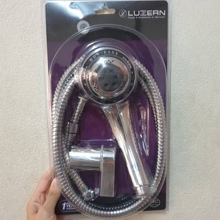 ฝักบัวสายอ่อน set LUZERN DL-8114 สีโครม HAND SHOWER LUZERN DL-8114