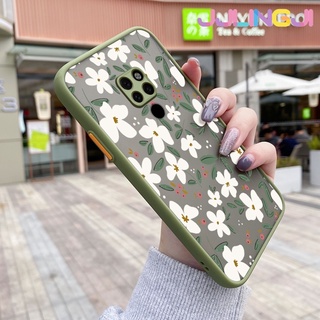 สําหรับ Huawei Mate 20 Mate 20 Pro เคสการ์ตูน ความงาม ดอกไม้ บาง ขอบฝ้า โปร่งใส เคสแข็ง กันกระแทก เคสป้องกันเต็มรูปแบบ เคสนิ่ม