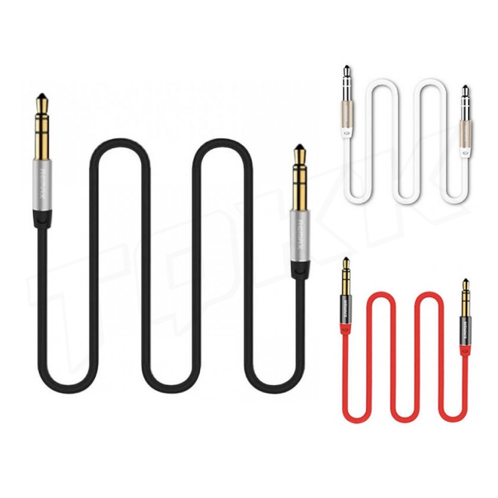 Remax 3.5 AUX RL - L100 (1M) - สาย aux สายเชื่อมต่อแบบ AUX ขนาด 3.5mm 2 ด้าน