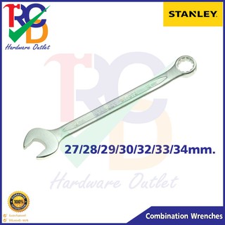 Stanley ประแจแหวนข้างปากตาย 27/28/29/30/32/33/34mm. ( Combination Wrenches )