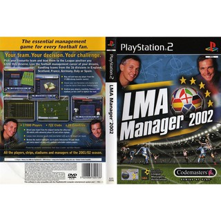 LMA MANAGER 2002 [PS2 EU : DVD5 1 Disc]