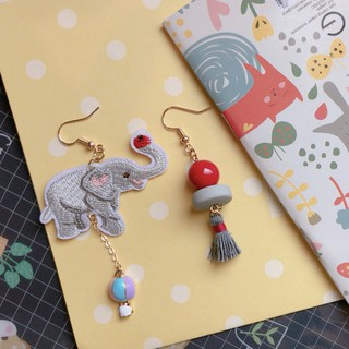 สินค้าใหม่!! ต่างหูรูปช้าง 🐘Elephant Earring