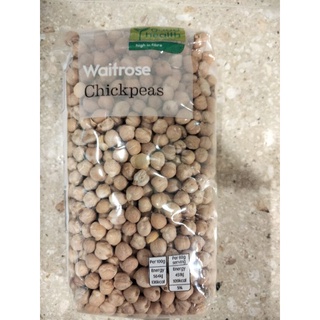 Waitrose Chickpeas ถั่วหัวช้าง เวทโทรส 500 กรัม