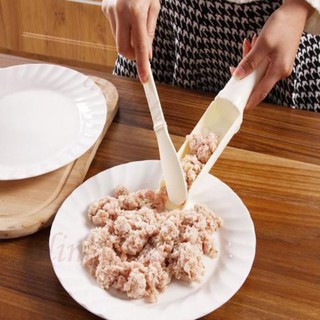 เครื่องทำลูกชิ้น แม่พิมพ์ลูกชิ้น เครื่องทำลูกชิ้น Non-Stick Meatball Maker Kitchen Meat Ball Spoon Mold Tools