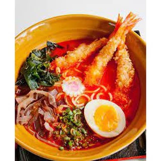 ราเมนต้มยำ อิจิบัน - Ichiban Tomyum Ramen (ราเมนเส้นสด-พร้อมซุป 1 เสิร์ฟ)