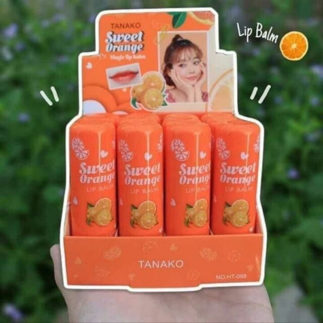 TANAKO ลิปบาล์มเปลี่ยนสี กลิ่นส้ม (เปลี่ยนเป็นสีชมพู) HT-068