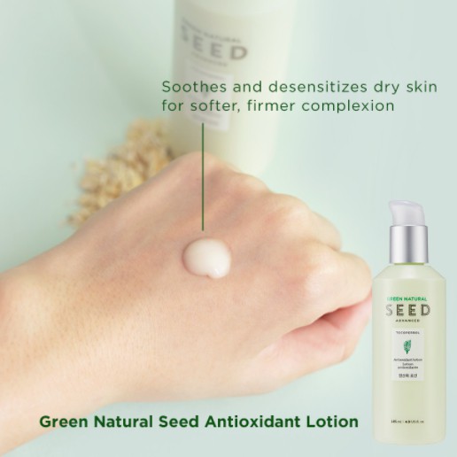 green natural seed antioxidant cream