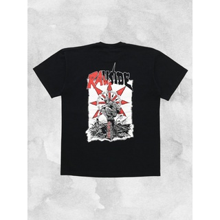 เสื้อยืดโอเวอร์ไซส์เสื้อยืด พิมพ์ลายวงร็อค Rawside 2005 Vine Hardcore 90S สไตล์พังก์ร็อคS-4XL