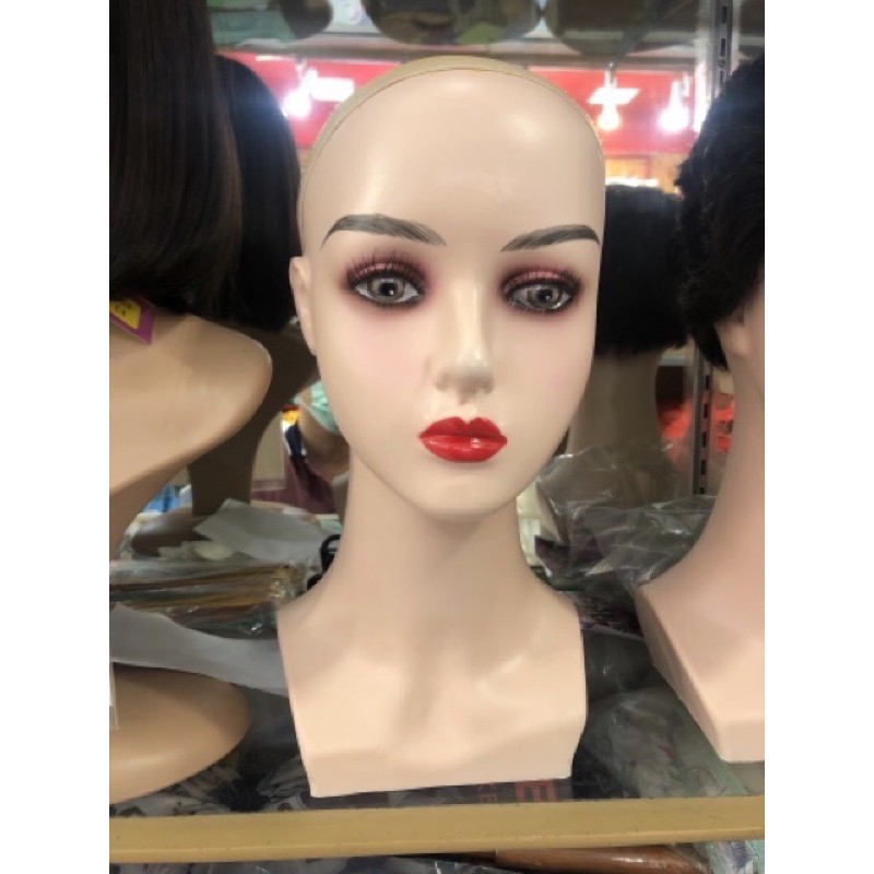 หัวหุ่น งานดี ใช้สำหรับวิกผมหรือใสหมาก ใสหน้ากากใสแม็กได้ สินค้าพร้อมส่ง - รูปที่ 6