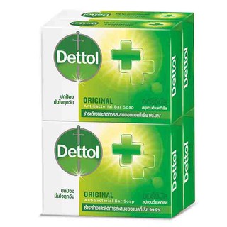 Dettol เดทตอล สบู่ แอนตี้แบคทีเรีย สูตรออริจินัล 105 ก. แพ็ค 4