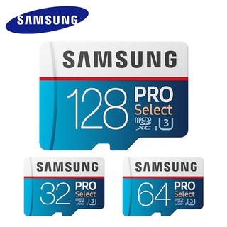 เมมโมรี่การ์ด SAMSUNG Micro SDcard 32GB 64GB 128GB Class 10 PRO Select (U3 90MB/s) memory card การ์ดหน่วยความจำ