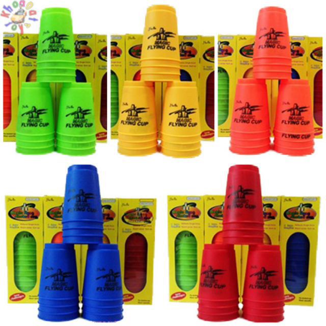 แก้วสแตค (Stack) แก้วเรียงซ้อน Flying Cup