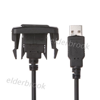 Edbx Aux Usb Port อะแดปเตอร์สายเคเบิ้ลชาร์จ 12-24 V สําหรับ Toyota Vigo