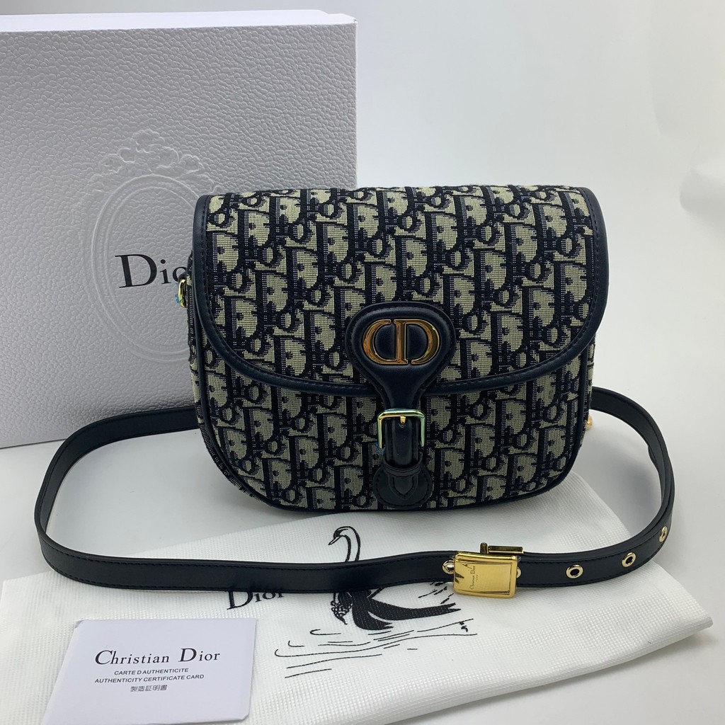 dior blue crossbody bag