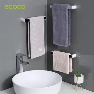 [พร้อมส่ง]Ecoco ราวติดผนัง ราวตากผ้าเช็ดตัว ราวแขวนผ้าในห้องน้ำ ติดผนังไม่ต้องเจาะรู ที่แขวนผ้า