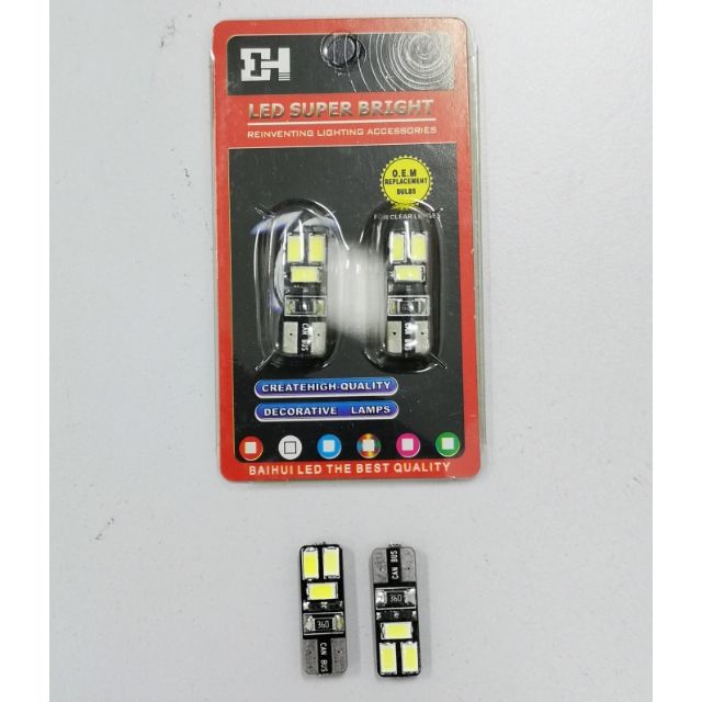 T10 4090 12v Super Slim & Bright Led พร้อมระบบ Canbus