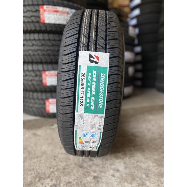 265/65R17 Bridgestone H/T684