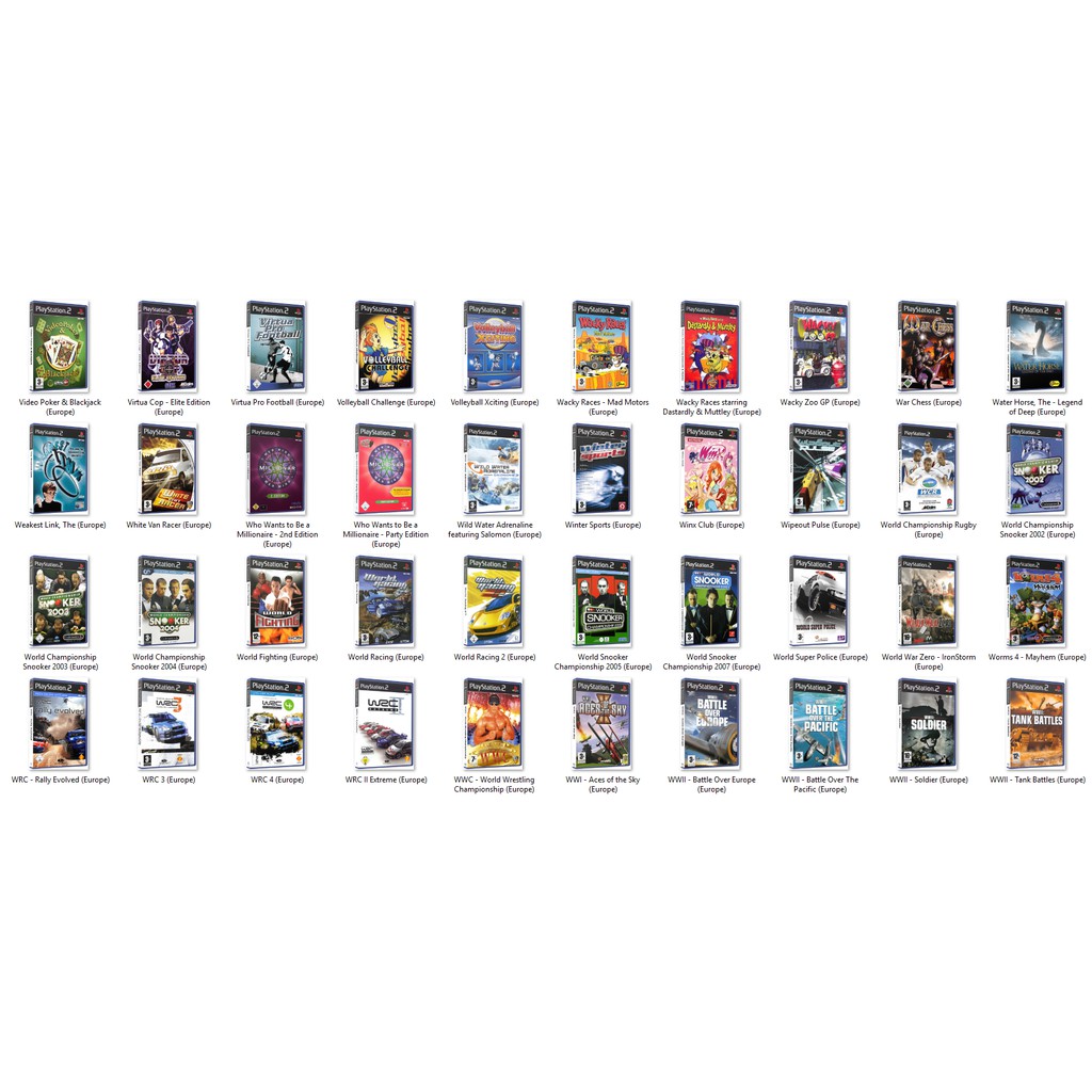 แผ่นเกมส์ PS2 : มีทุกเกมส์แจ้งมาได้เลย