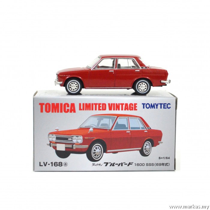 TOMICA LIMITED VINTAGE LV-168A BLUEBIRD SSS (สีแดง) 69 ปี