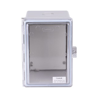 Locker WATERPROOF BOXES LEETECH L-CT406 4X6 INCHES Conduit, accessories Electrical work ตู้พักสาย ตู้กันน้ำ LEETECH L-CT