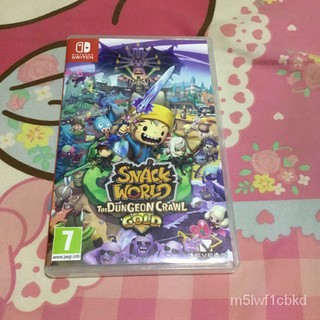 แผ่นเกมส์ snack world nintendo switch มือ2 สภาพดีค่ะ FEpz