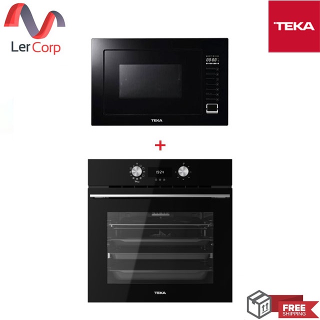 (TEKA) เตาอบมัลติฟังก์ชั่น รุ่น HLB 8416 Air Flyer + ไมโครเวฟฝังดิจิตอล รุ่น MWE 259 FI