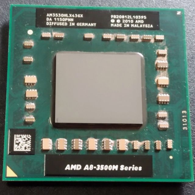 AMD A8-3500M Series สำหรับโน๊ตบุค มือสอง