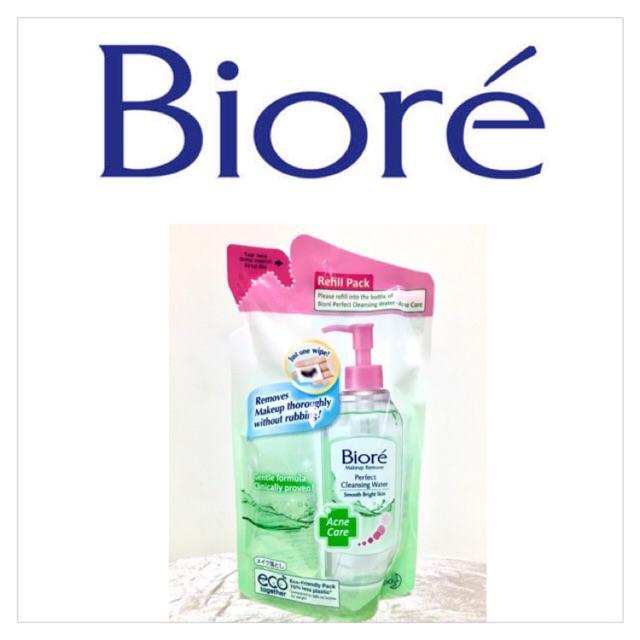 💟 ถูกพร้อมส่ง!!! Biore Perfect Cleansing Water - Acne Care (Refill) 💟