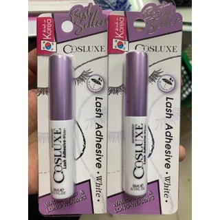 กาวติดขนตา Cosluxe Lash Adhesive White Waterproof👉ราคาต่อ1ชิ้นหมดอายุ2024