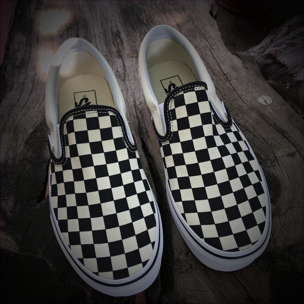 Vans Slip On Checkerboard | Shopee Thailand