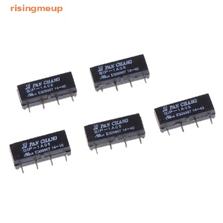 [risingmeup] รีเลย์สวิตช์ 4pin 5v sip-1a05 สําหรับแพนชาง 5 ชิ้น