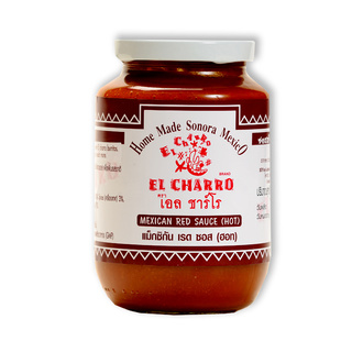 โคตรถูก   ✅  เอล ชาร์โร แม็กซิกัน เรด ซอส ฮอท 400 กรัม El Charro Mex Red Sauce Hot 400 g