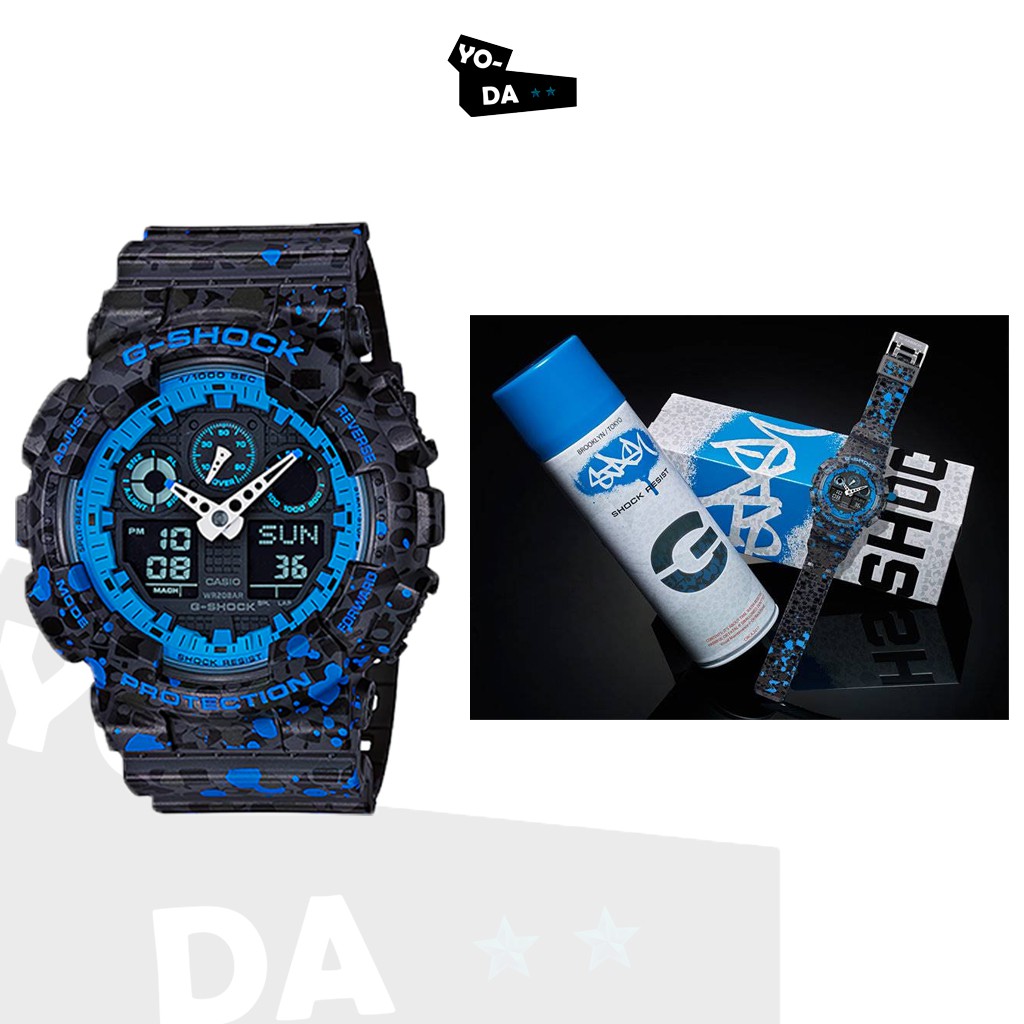 นาฬิกาข้อมือ Casio G-SHOCK x STASH Collaboration Limited Edition รุ่น GA-100ST-2A