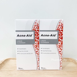 Acne-Aid Liquid Clenser 100 mL สีแดง